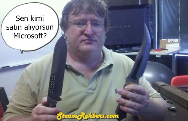 Microsoft Valve satın alma